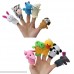 RHX Cute 10 Kinds Lot of Velvet Animal Style Finger Puppets Set Kids Children Gifts B00EQ2EGG2